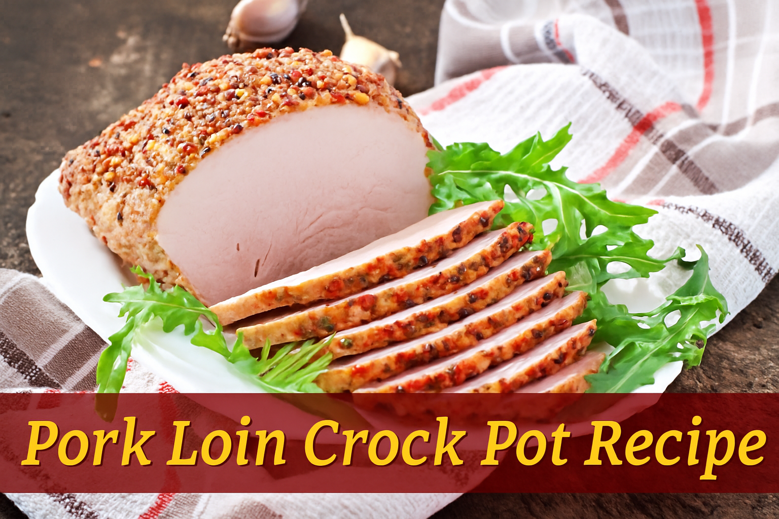 pork loin crock pot recipe