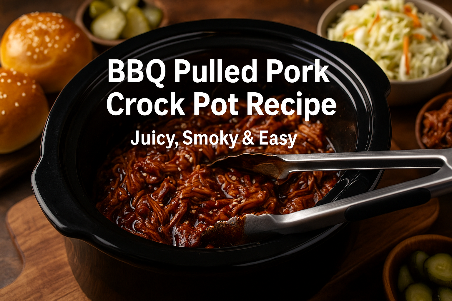 BBQ Pulled Pork Crock Pot Recipe