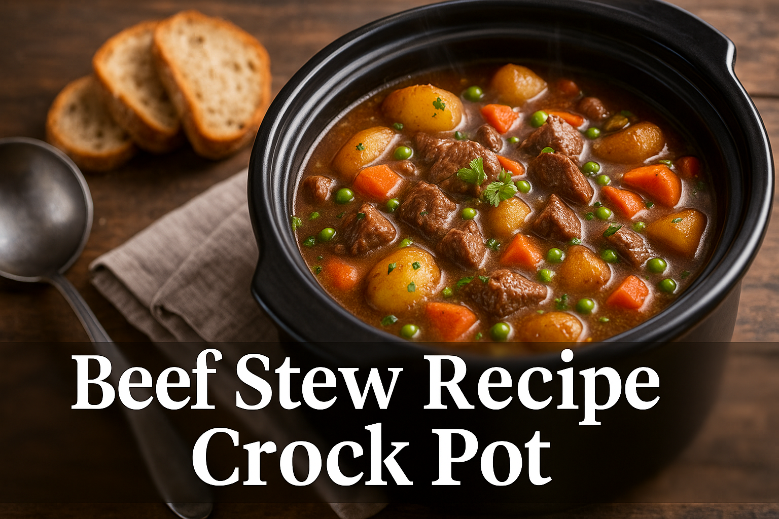 beef stew recipe crock pot