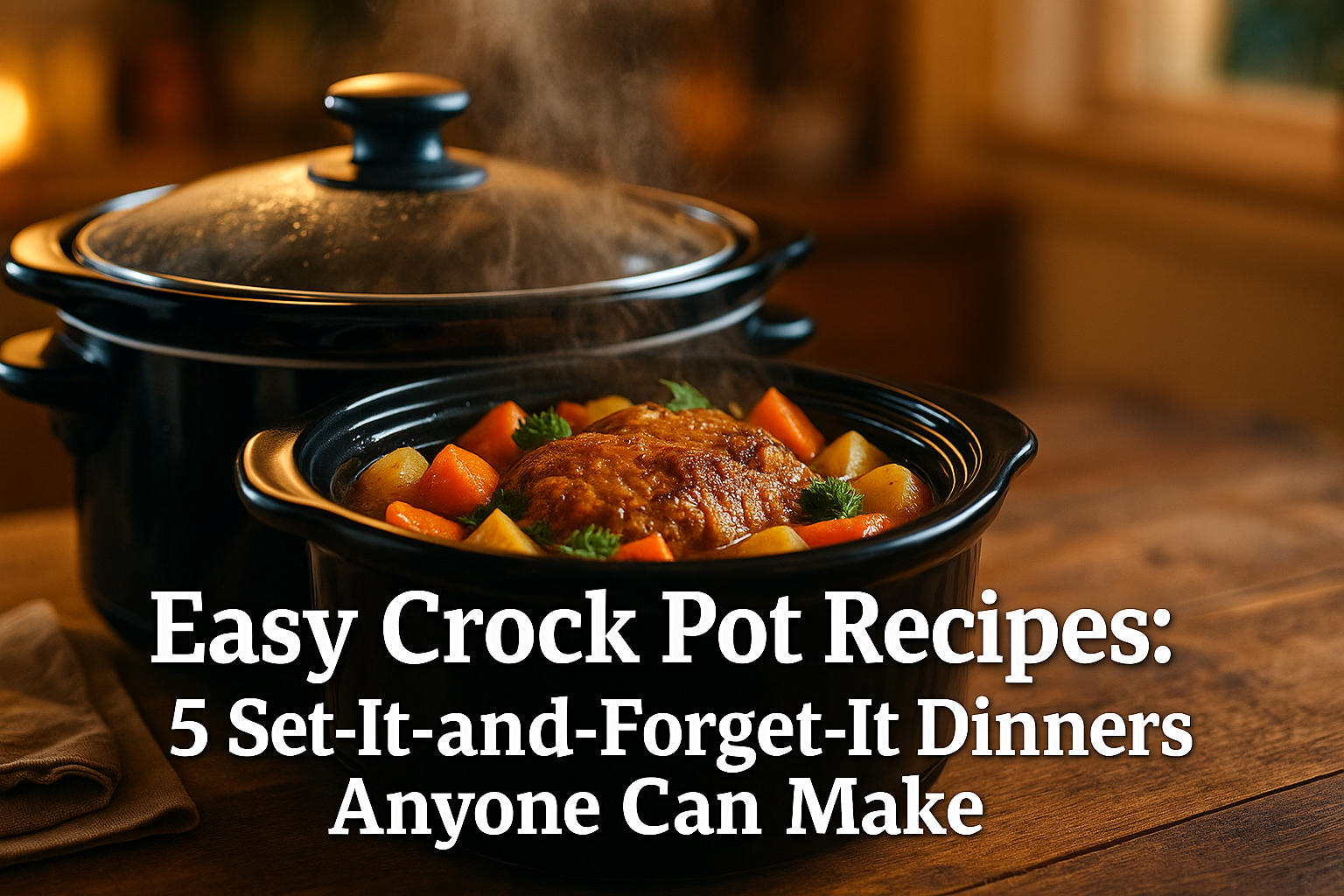 easy crock pot recipes